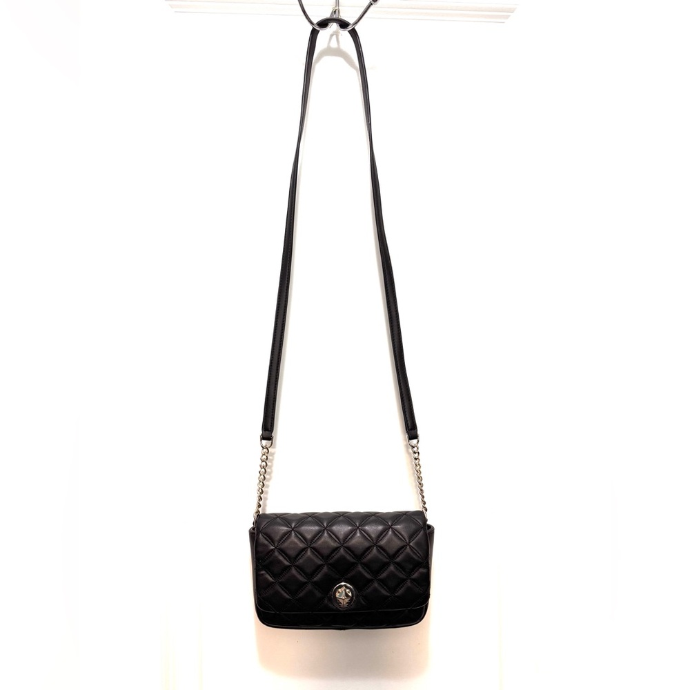 Kate Spade Black Quilted Crossbody Bag
